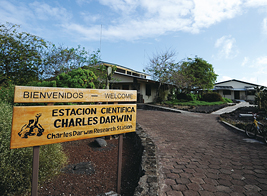 Entrance of Charles Darwin Institute