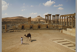 Site of Palmyra in Syria